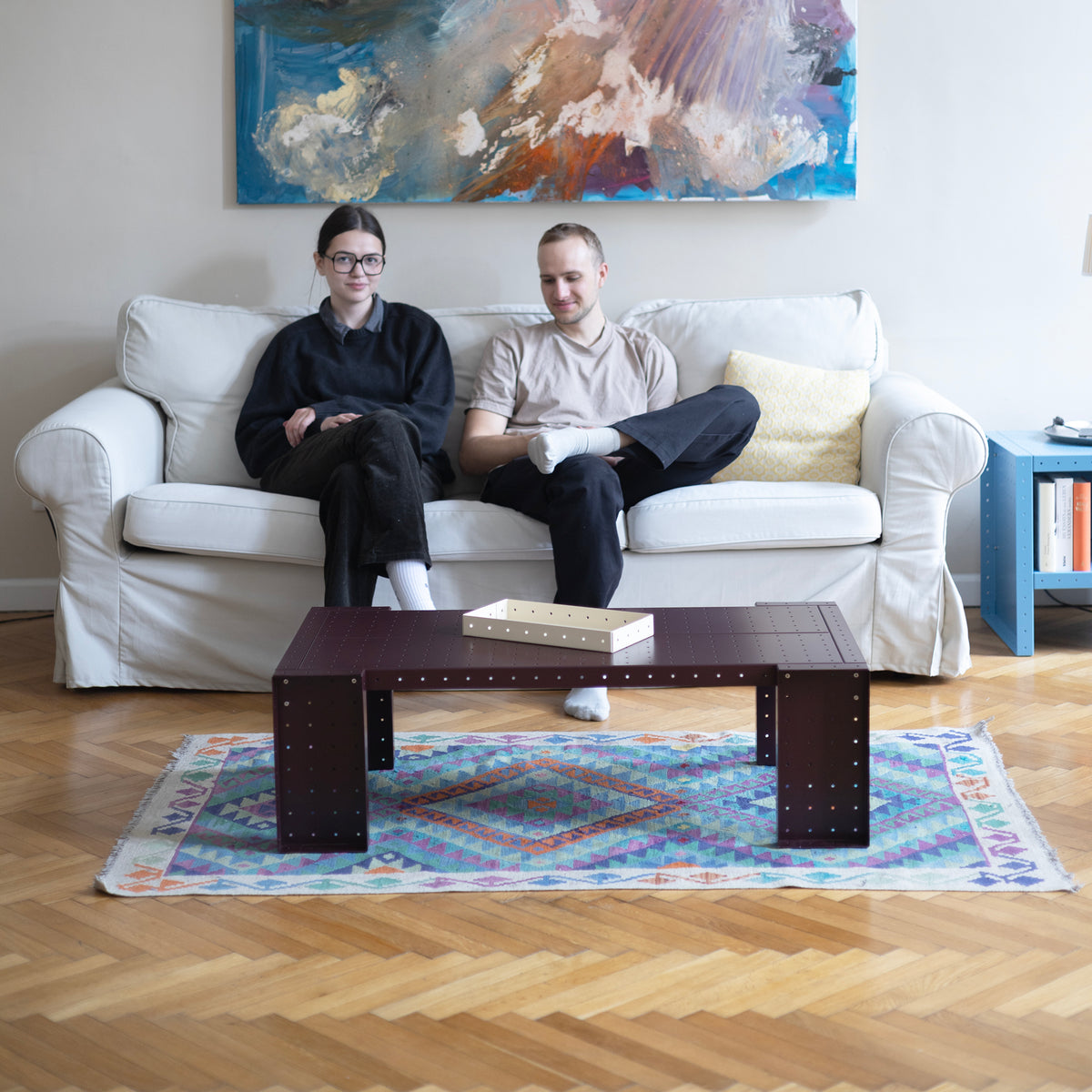 Modularer Couchtisch: ERRAI 03 · up the system